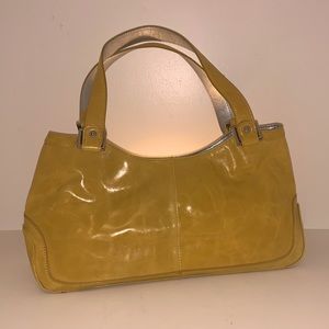 Kenneth Cole REACTION Lemon Leather Handbag NWT.